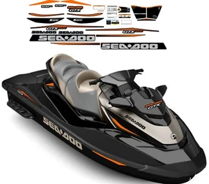 SEADOO GTX 155 2017 Graphics / Decal / Sticker Kit CUSTOM ORANGE - Picture 1 of 2