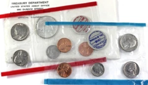 1968 United States US Six Coins Proof-Like P & D Mint Set. UNC - Picture 1 of 1