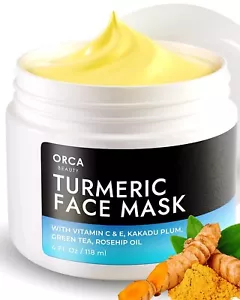 Turmeric Face Mask, Turmeric Mask Facial Mask Skin Care Mask - (C4) - Picture 1 of 7