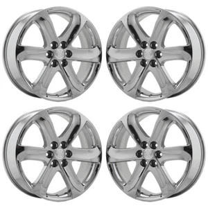 20" Buick Enclave Bright Chrome wheels rims Factory OEM set 4154 - Picture 1 of 8