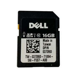 Karta SD DELL PowerEdge R720 R630 R730 iDRAC 16GB vFlash 37D9D - Zdjęcie 1 z 1