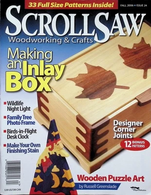 Scroll Saw Magazine Fall 2006, Inlay Box Project - Image 1 of 4