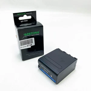 PATONA 2X Premium batteria NP-F990 compatibile con Sony CCD-TR200 CCD-TR3300 - Foto 1 di 6