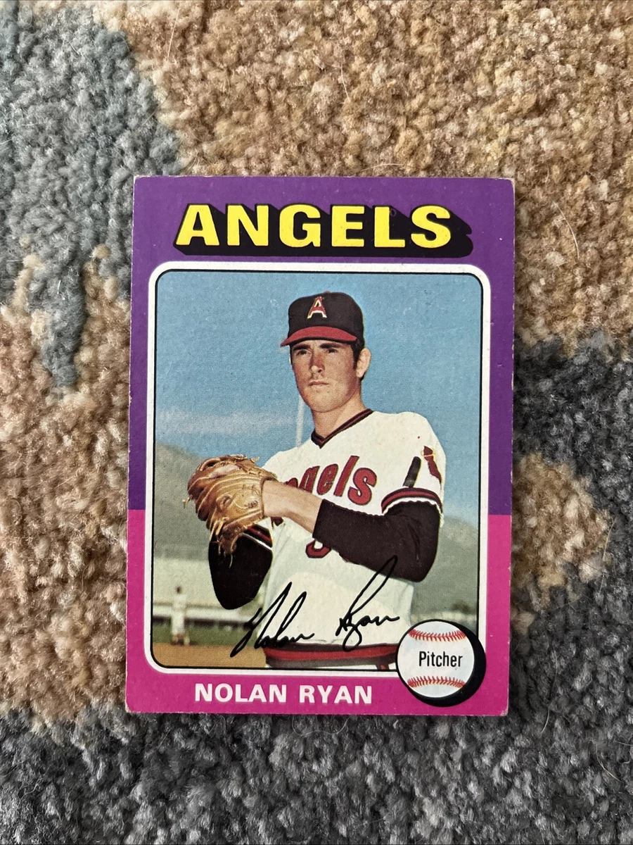 1975 Topps Nolan Ryan Baseball Trading Cards & Accessories for