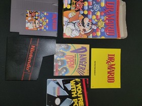 Dr. Mario (Nintendo NES, 1990) CIB Complete In Box With Inserts