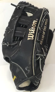 Guante de béisbol Wilson A2155 RHT Barry Larkin Signature negro lanzamiento a la derecha - Imagen 1 de 13