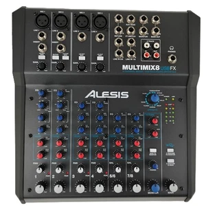 MultiMix 8 USB FX 8-Channel Mixer with Built-In Effects and USB Interface - Picture 1 of 4