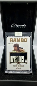 2024 Rambo Keepsake Collection Premiere Edition John Rambo Gem Jumbo Patch Relic - Bild 1 von 4