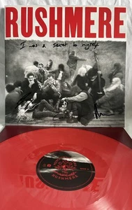 IN HAND & SIGNED!! Mumford & Sons Rushmere RED VINYL LP W/handwritten Lyrics - Picture 1 of 8