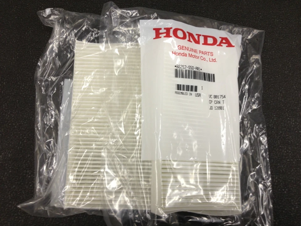 Genuine OEM Honda / Acura Civic CR-V Element & RSX Cabin Air Filter Set - Image 1 of 1
