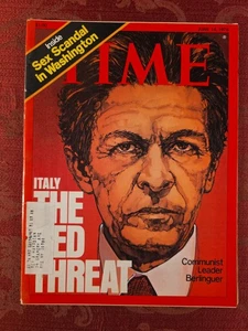 TIME Magazine June 14 1976 Italy Communism Enrico Berlinguer - Picture 1 of 1