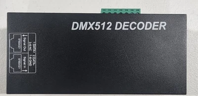 DMX 512 Digital Display Decoder Dimming Driver DMX512 Controller for LED RGBW - Image 1 of 4