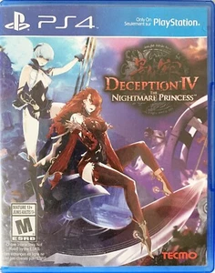 PS4 PlayStation 4 Deception IV The Nightmare Princess US English 2100372 Pre-own - Picture 1 of 10