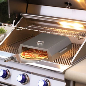 TAUS Grill Top Pizza Oven with Pizza Peel & Cutter Portable Outdoor Pizza Maker - Picture 1 of 6