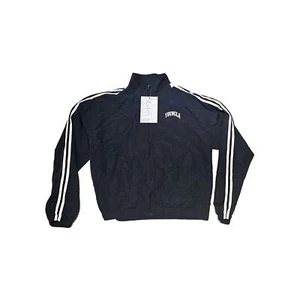 YoungLa Sample Windbreaker Laufjacke schwarz weiß Reißverschlusstaschen Gr. M neu mit Etikett - Bild 1 von 14