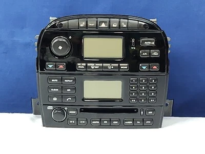 🏅 2004 - 2009 Jaguar XJ8 XJR X350 AC Heat Climate Controls Radio CD Player  🏅 - Image 1 of 4