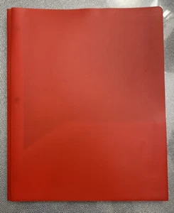 D3 Casemate Prong Poly Polyfolio in Red (NEW) - Picture 1 of 3