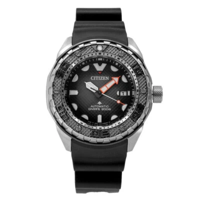 NEW CITIZEN ECO PROMASTER AUTOMATIC PRO DIVER SUPER TITANIUM WATCH NB6004-08E - image 1 of 4