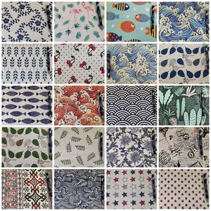Canvas Prints 150cm plus wide, Craft, Bag Making Fabric, Dress Fabric. - Picture 1 of 21