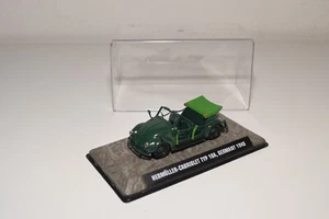 A43 1:43 ATLAS VW VOLKSWAGEN BEETLE HEBMULLER CABRIOLET TYP 18A 1948 GERMANY MIB - Picture 1 of 7