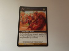 World of Warcraft: Dark Portal "KICK" #82 Ability Trading Card