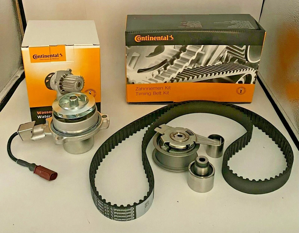 KIT DISTRIBUZIONE POMPA  ACQUA CONTINENTAL VW GOLF 7 AUDI A3 Q2 Q3 1.6 2.0 TDI - Immagine 1 di 3