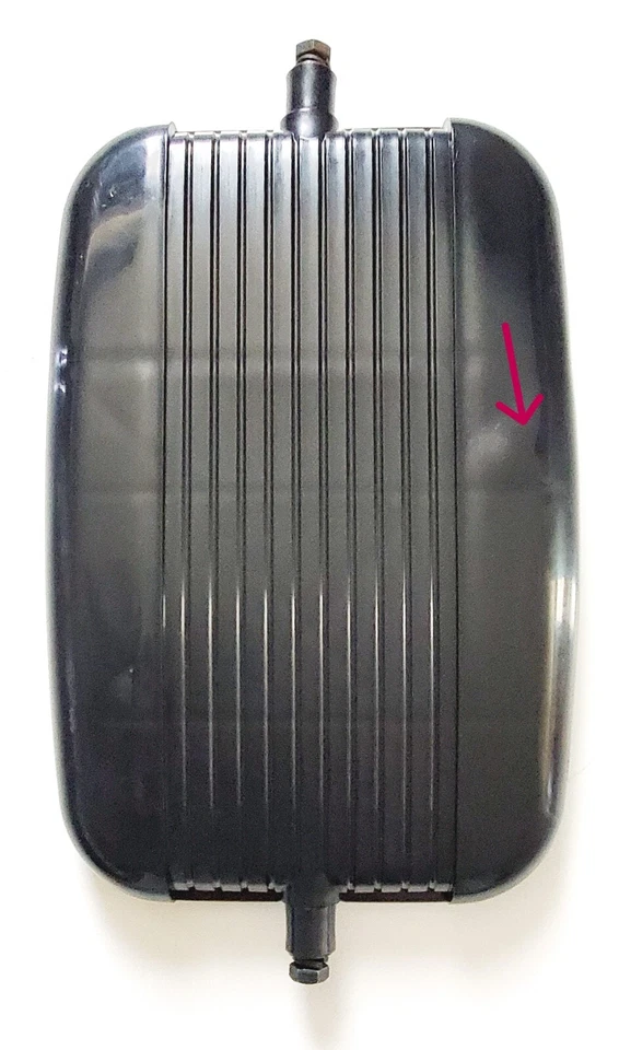 New Black HMMWV Mirror L/H Humvee H1 HUMMER, M998 (12342129, 12342130) - Image 1 of 1