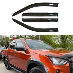 Visera de ventana 4 piezas para Chevrolet Colorado/GMC Canyon 2004-2012 doble cabina - Imagen 1 de 6
