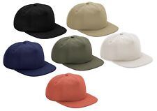 Beechfield Organic Cotton Unstructured 5 Panel Baseball Cap Hat