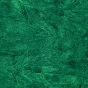 Hunter Green Crushed Velvet Stoff | Polster strukturierter Samt 60" Meterware  - Bild 1 von 4