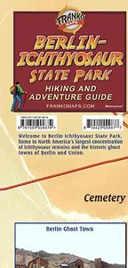 Berlin Ichthyosaurier State Park Nevada Wander- & Abenteuerführer wasserdichte Karte - Bild 1 von 3