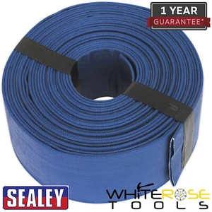 Manguera plana Sealey 50 mm x 10 m PVC descarga de agua - Imagen 1 de 1