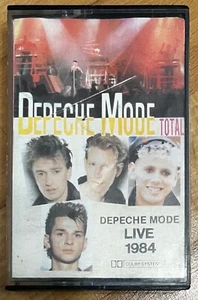 Depeche Mode - Total Live 1984 cassette tape mc - Picture 1 of 4