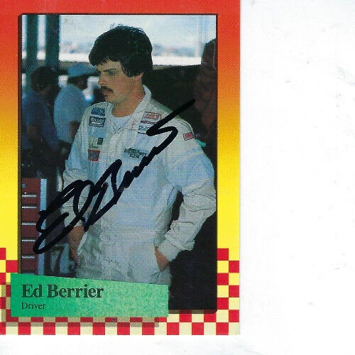 ED BERRIER SIGNED 1989 MAXX RACING #177 - NASCAR - Image 1 of 1