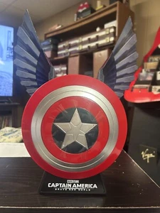 Captain America Brave New World Winged Shield Popcorn Bucket Regal new - Picture 1 of 1