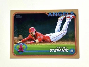 2024 Topps Update Michael Stefanic #US219 Gold /2024 Los Angeles Angels - Picture 1 of 2