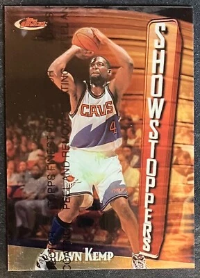 1997-98 NBA Topps Finest Showstoppers | Shawn Kemp | #241 | Cavaliers NEAR MINT! - Image 1 of 2