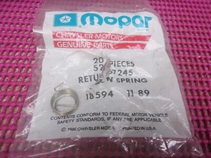 Dodge Chrysler 97-04 08 09 1990-2009 Viper nuevo en stock MoPar cubierta tapa bloqueo resorte de retorno - Imagen 1 de 2