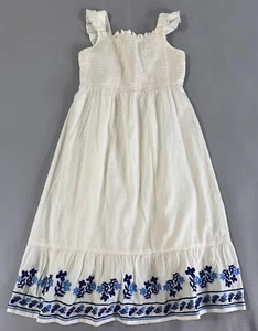 Old Navy Embroidered Hem Easter Sundress Girl's Large (10-12) NWT - Picture 1 of 7