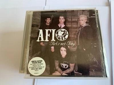 AFI ‎– Girl's Not Grey DreamWorks CD W MINI POSTER LTD [T10] - Image 1 of 4