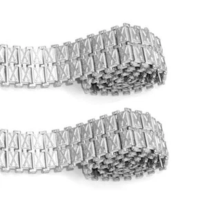 Metal Tracks for Tongde 1/16 RC Infrared Battle Tank Leopard2A7 Military Parts - Picture 1 of 1