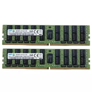 Samsung 64GB (2X32GB) DDR4 2133MHz ECC Registered Memory Ram M386A4G40DM0-CPB - Picture 1 of 6
