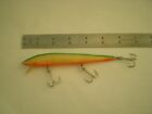 USED VINTAGE HARD TO FIND COLOR REBEL FLOATING MINNOW FISHING LURE
