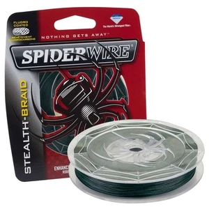 SpiderWire Stealth Fishing Line 125 yd Moss Green - Picture 1 of 8