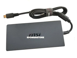 Genuine 20V 16.5A 330W AC Adapter Charger For MSI Vector 17 HX A14VHG-1016US - Picture 1 of 6