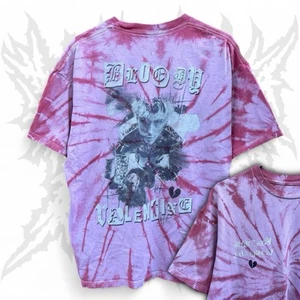 Machine Gun Kelly MGK Bloody Valentine Pink Tie Dye T Shirt Large - Picture 1 of 6