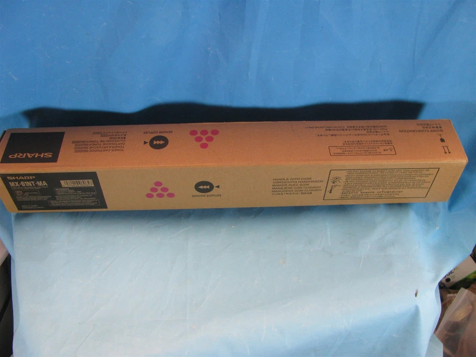GENUINE SHARP MAGENTA TONER CARTRIDGE - MX-61NT-MA - FREE SHIPPING - Image 1 of 1