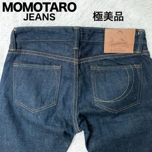 Momotaro Jeans Denim Pants Indigo Dotan Copper Label Size 27 Used from Japan - Picture 1 of 10