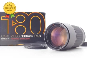 AEG [MINT in Box]  Contax Carl Zeiss Sonnar T* 180mm F2.8 C/Y Lens From JAPAN - Picture 1 of 15