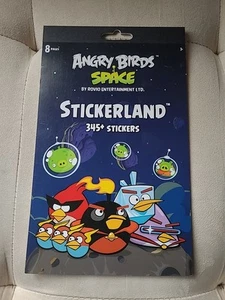 Angry Birds Sandylion Stickers 8 Pages 345 Stickers NEW FREE Shipping 2012 - Foto 1 di 2